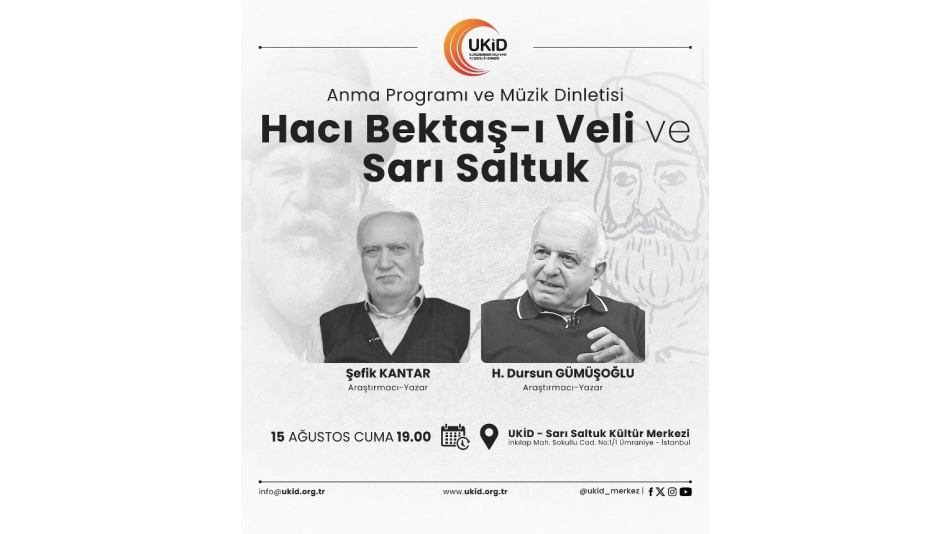 Hacı Bektaş-ı Veli ve Sarı Saltuk Anma Programı