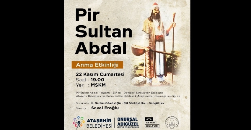 Pir Sultan Abdal Anma Etkinliği - 22 Kasım 2025 - Ataşehir MSKM